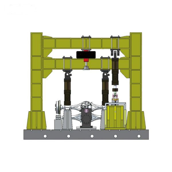 大型機械式低頻彈簧（huáng）疲勞試驗機